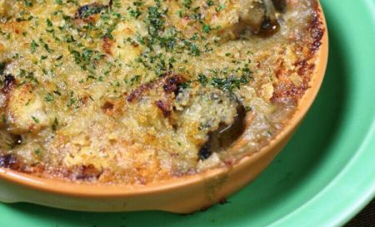 つぶ貝のオーブン焼き 潮味アリオリソース