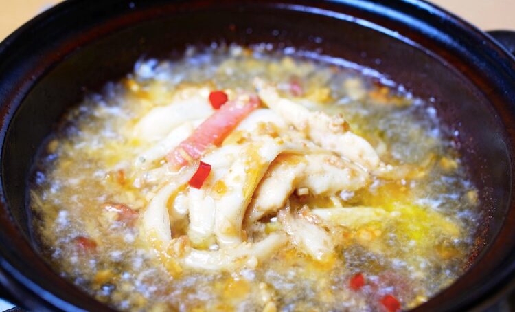 子持ち白魚のアヒージョ