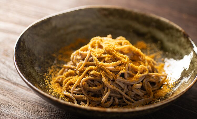 大人の贅沢 ちょこっとからすみ蕎麦