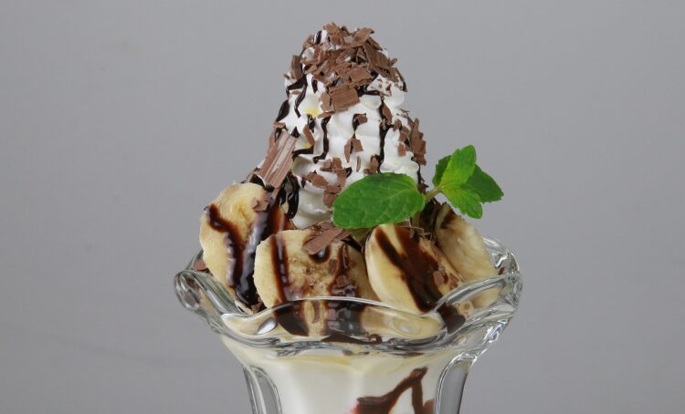 チョコバナナパフェ